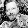 Gerald Durrell With Koala Paint By Number