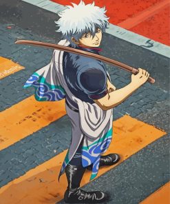 Gintoki Character Paint By Number
