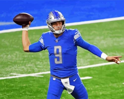 Matthew Stafford Paint By Number