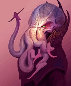 Mind Flayer Paint By Number