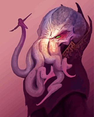 Mind Flayer Paint By Number