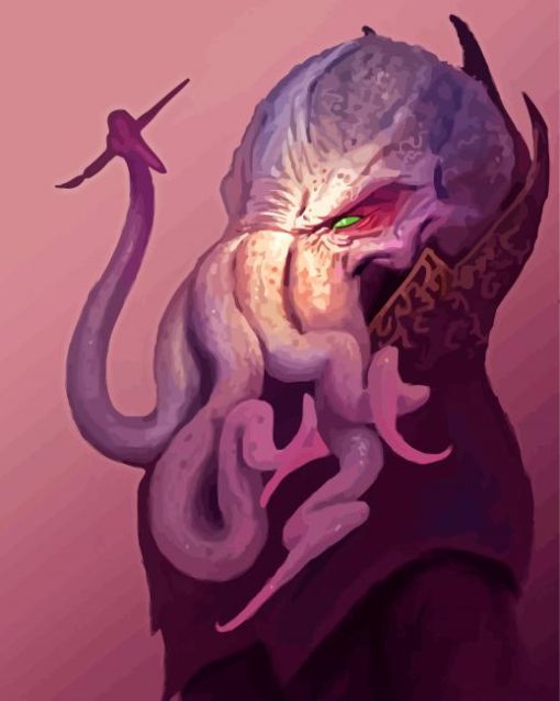 Mind Flayer Paint By Number