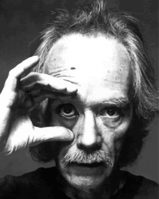 Monochrome John Carpenter Paint By Number