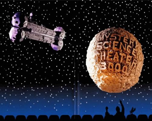 Mystery Science Theater Paint By Number