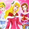 Princesses Disney Christmas Paint By Number