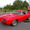 Red 1968 GTO Paint By Number