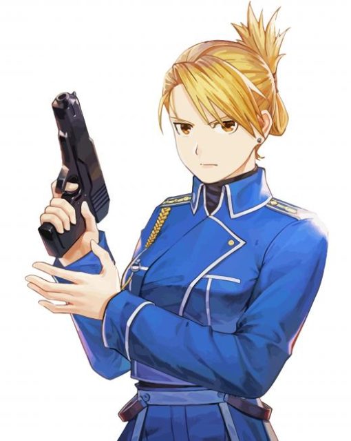 Riza Hawkeye Paint By Number