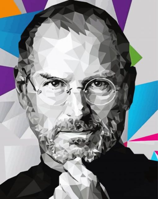 Steve Jobs Art Paint By Number