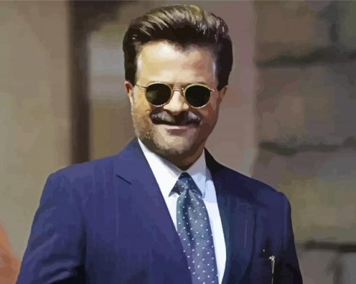 The Actor Anil Kapoor Paint By Number