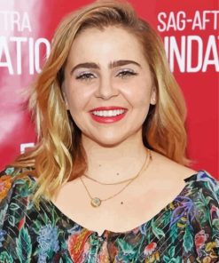 The Actress Mae Whitman Paint By Number