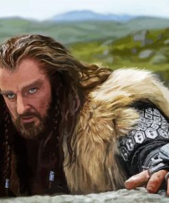 The Hobbit Thorin Oakenshield Character Paint By Number