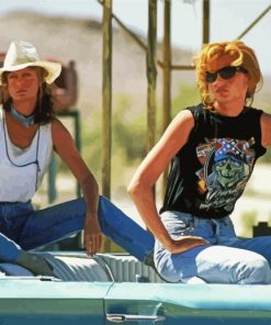 Thelma And Louise Characters Paint By Number