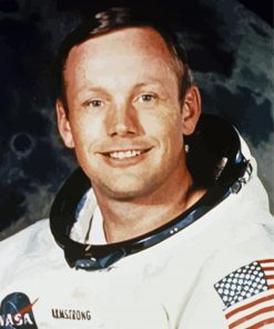 Vintage Neil Armstrong Paint By Number