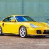 Yellow 996 Turbo Paint By Number