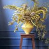 Yellow Dried Flowers Paint By Number