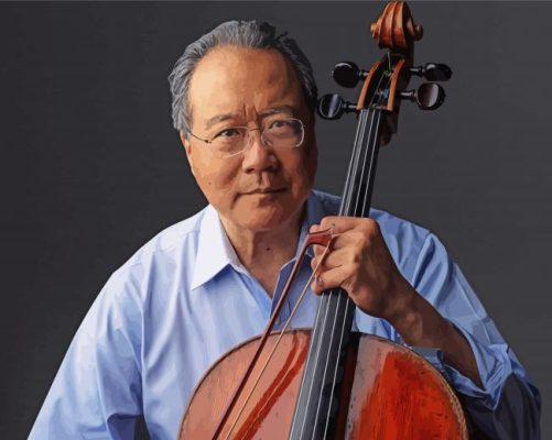 Yo Yo Ma Paint By Number