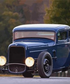 1932 Ford Coupe Paint By Number