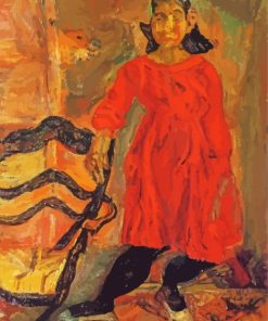 Chaim Soutine Girl In Red Paint By Number