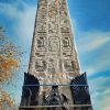 Cleopatras Needle Paint By Number
