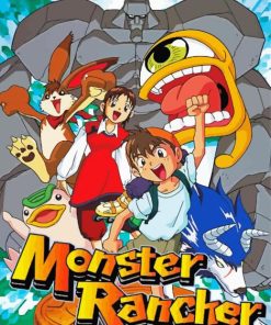 Monster Rancher Anime Poster Paint By Number