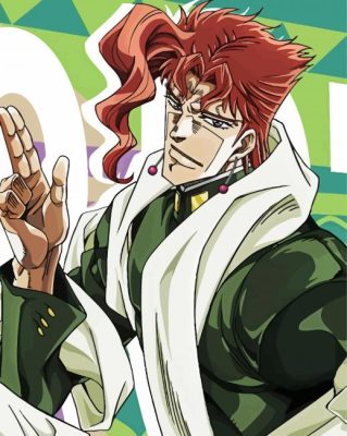 Noriaki Kakyoin Paint By Number