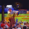 Norman Rockwell Baseball Paint By Number