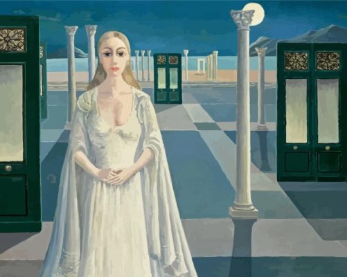 Paul Delvaux Imperatrice Paint By Number