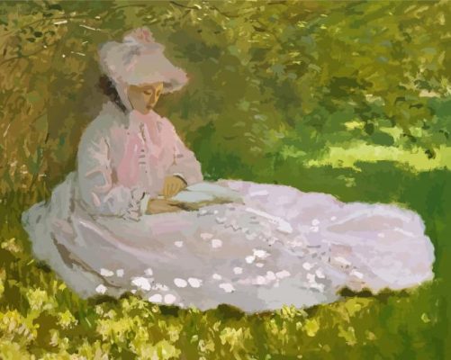 Springtime By Monet Paint By Number