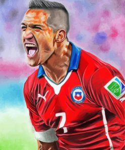 Aesthetic Alexis Sanchez Paint By Number