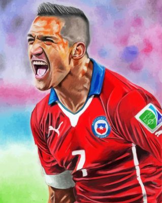 Aesthetic Alexis Sanchez Paint By Number