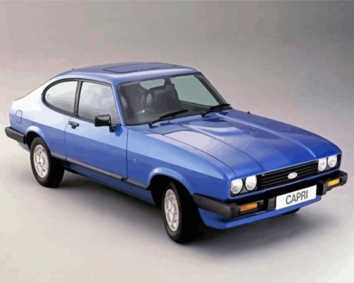 Aesthetic Capri Mk3 Paint By Number