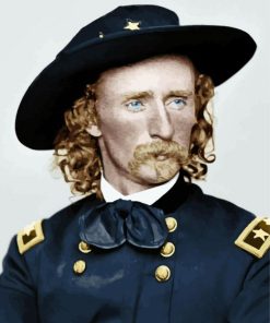Aesthetic George Armstrong Custer Paint By Number