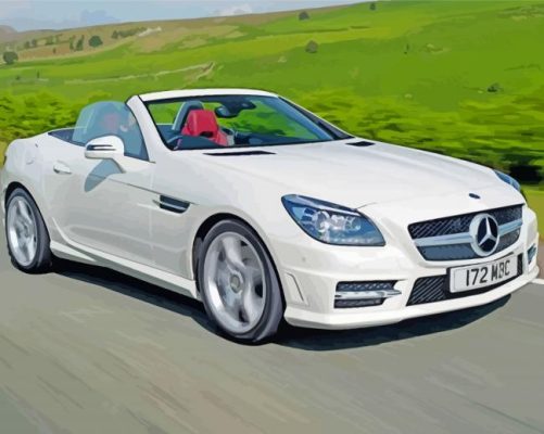 Aesthetic Mercedes Slk Paint By Number