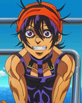 Aesthetic Narancia Paint By Number