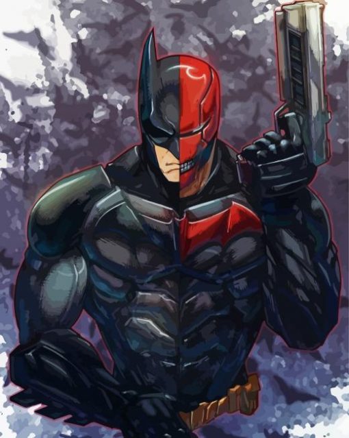 Aesthetic Redhood Paint By Number
