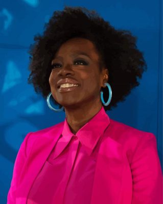 Aesthetic Viola Davis Paint By Number