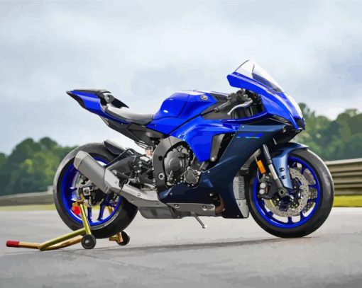 Aesthetic Yamaha YZF R1 Paint By Number