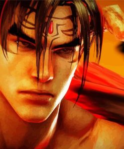 Aesthetic Jin Kazama Paint By Number