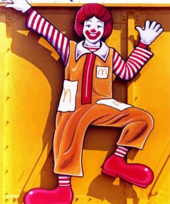 Aesthetic Ronald Mcdonald Paint By Number