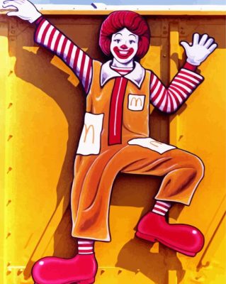 Aesthetic Ronald Mcdonald Paint By Number