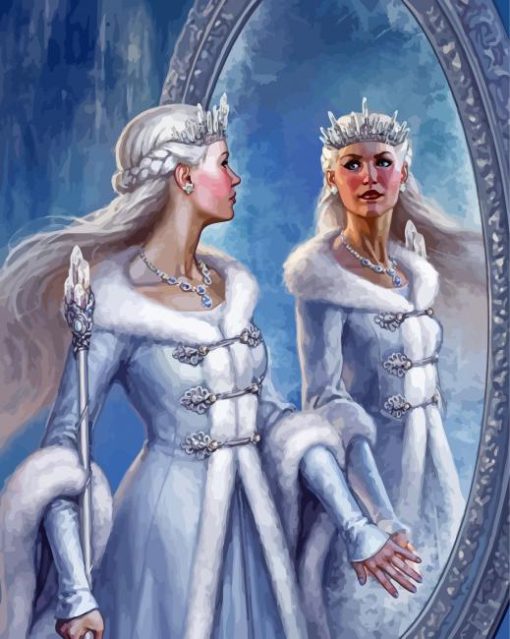 Aesthetic Snow Queen Art Paint By Number