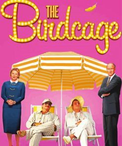 Birdcage Movie Poster Paint By Number