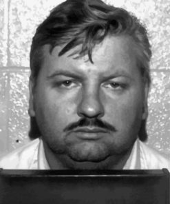 Black And White John Wayne Gacy Paint By Number