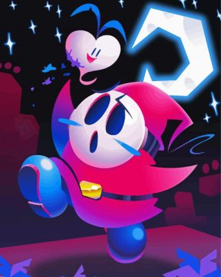 Cute Shy Guy Paint By Number