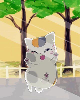 Cute Nyanko Sensei Paint By Number