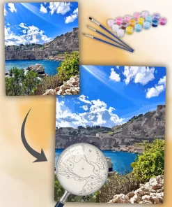 Custom Paint By Numbers​ Landscape